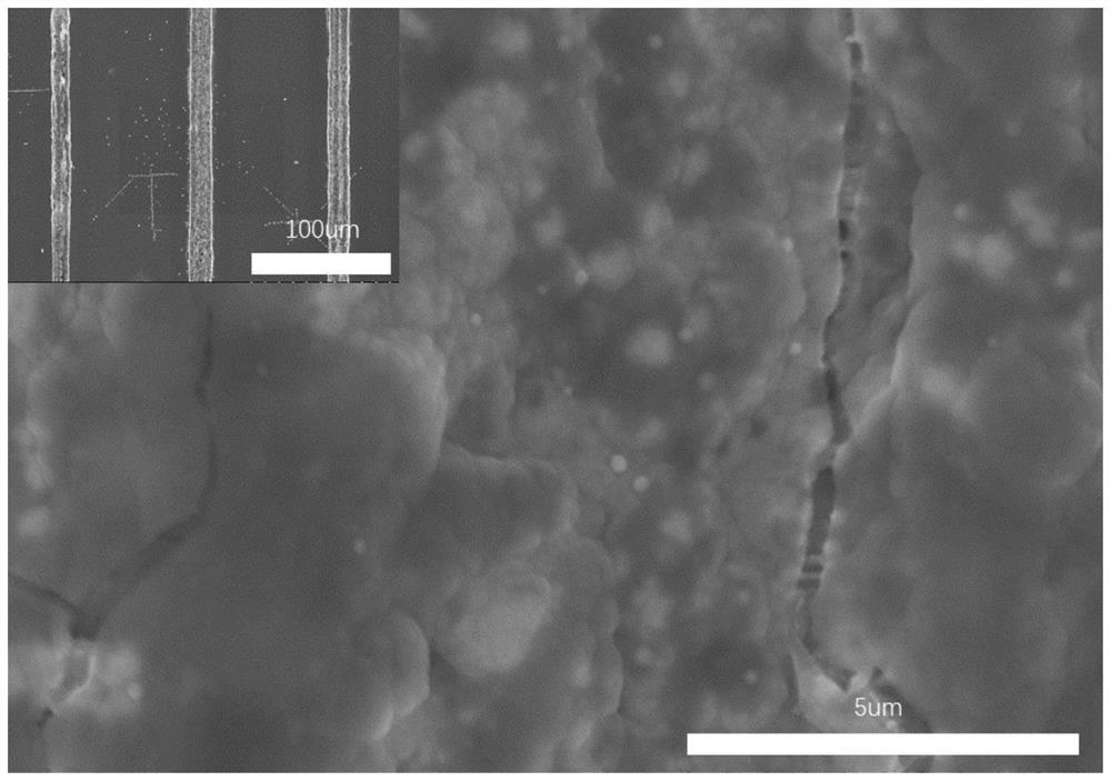 Nanoparticle copper paste suitable for high-precision direct writing 3D printing, preparation and application