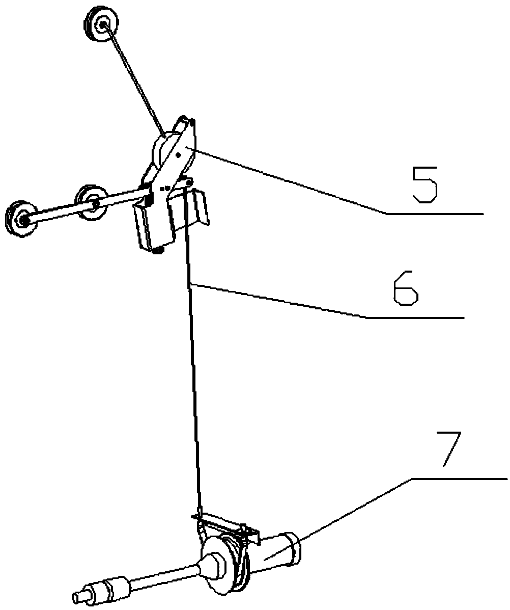 A device and method for merging cable core wires