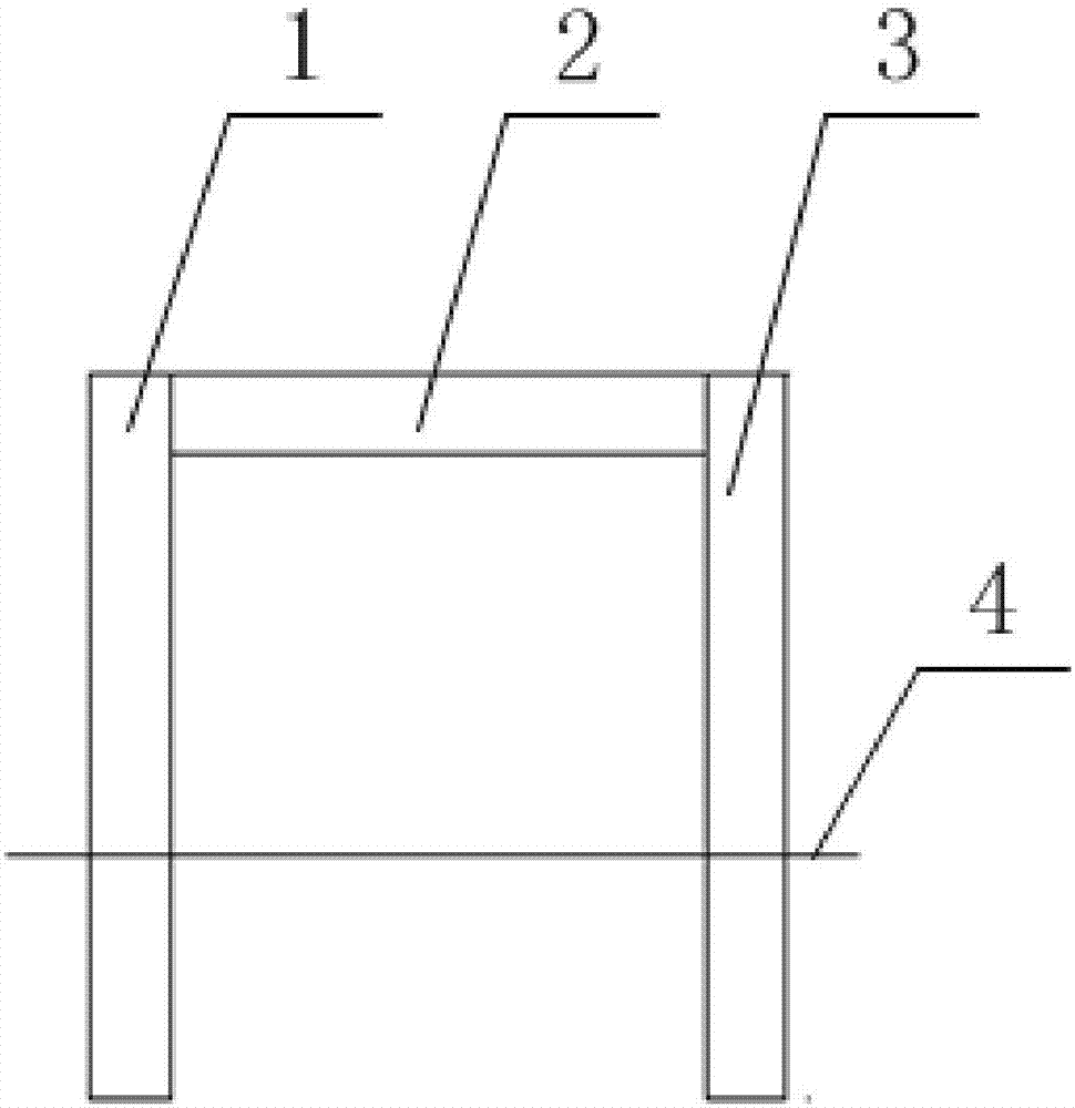 Reinforcing mold for window sill coping templates