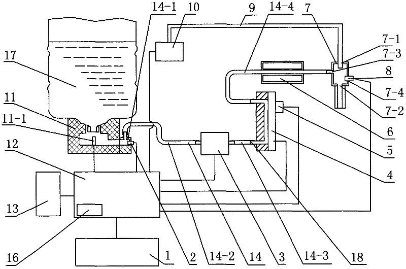 Ultra high-speed preparation method and device for tea making water