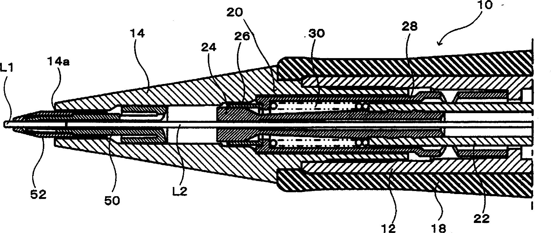 Mechanical propelling pencil