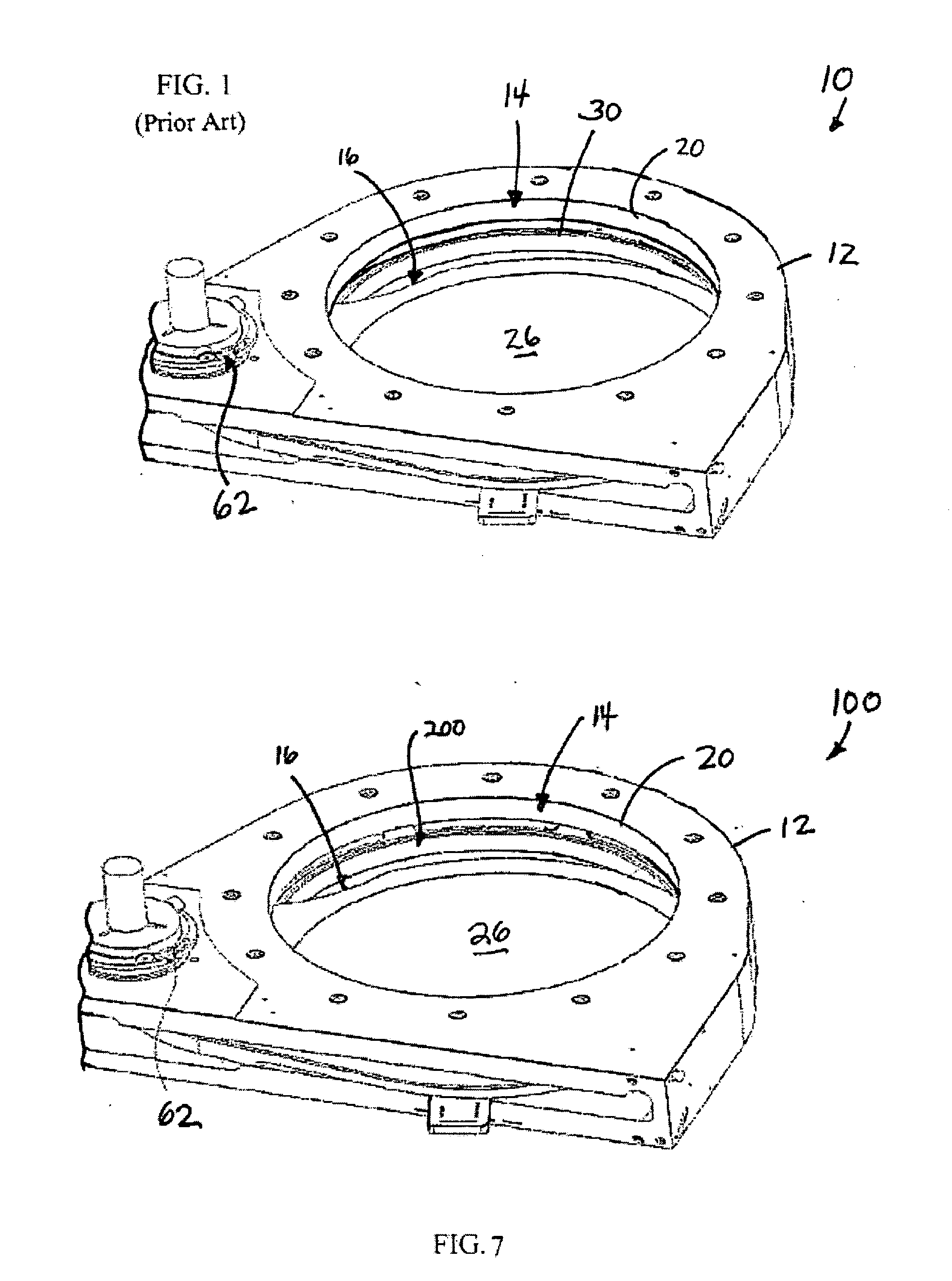 Valve assembly having improved conductance control