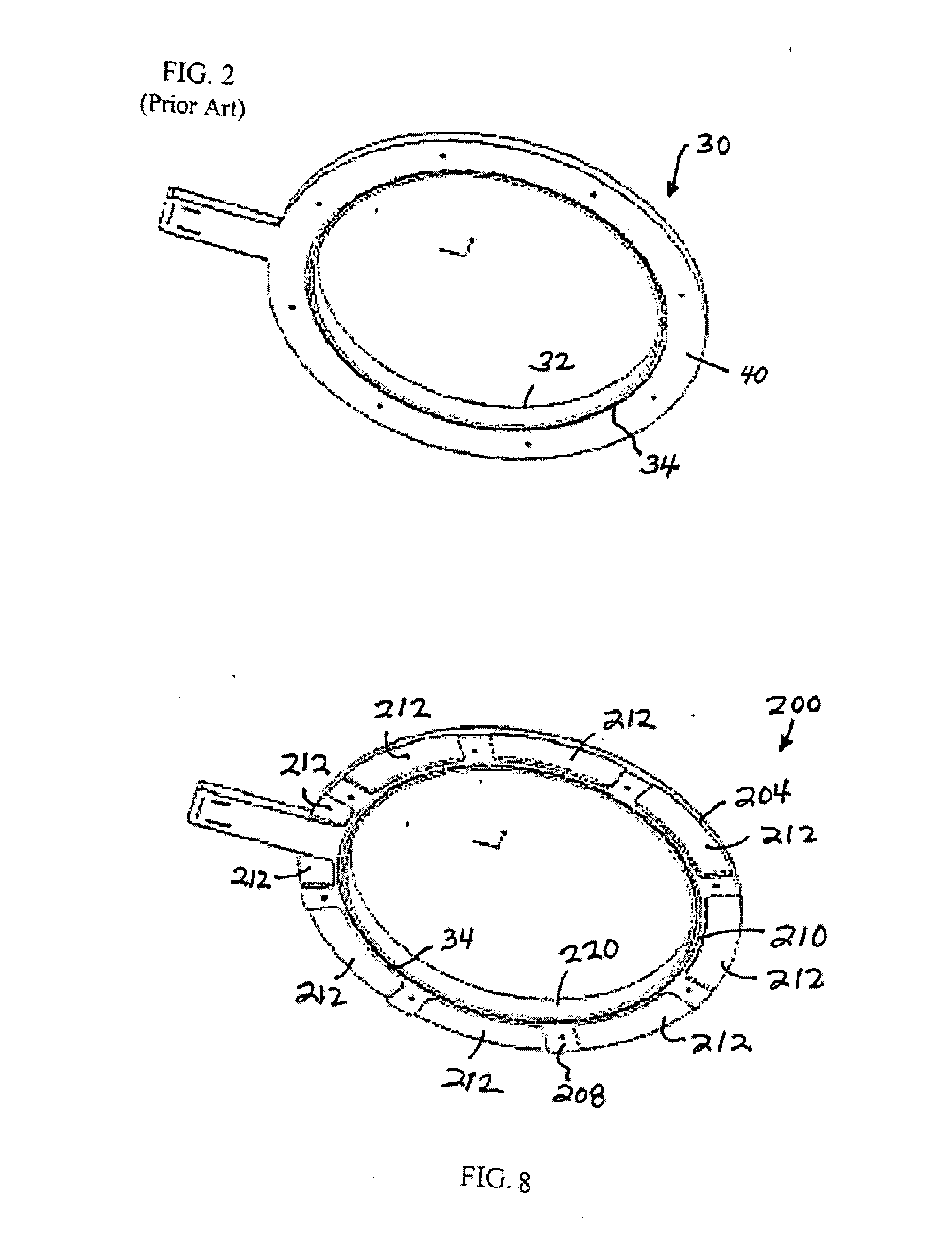 Valve assembly having improved conductance control