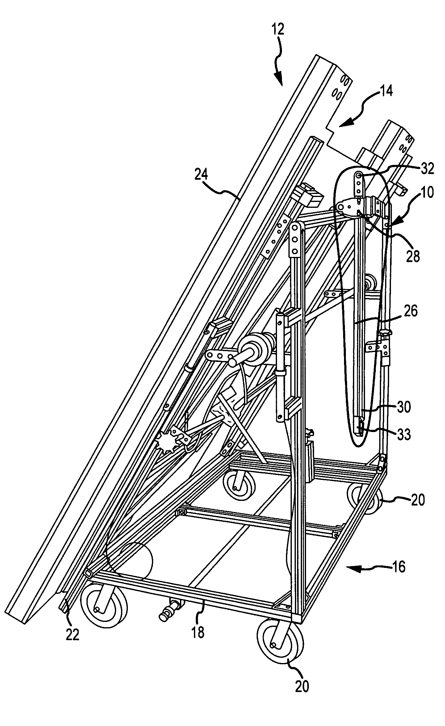 Mechanical lock stop system and method