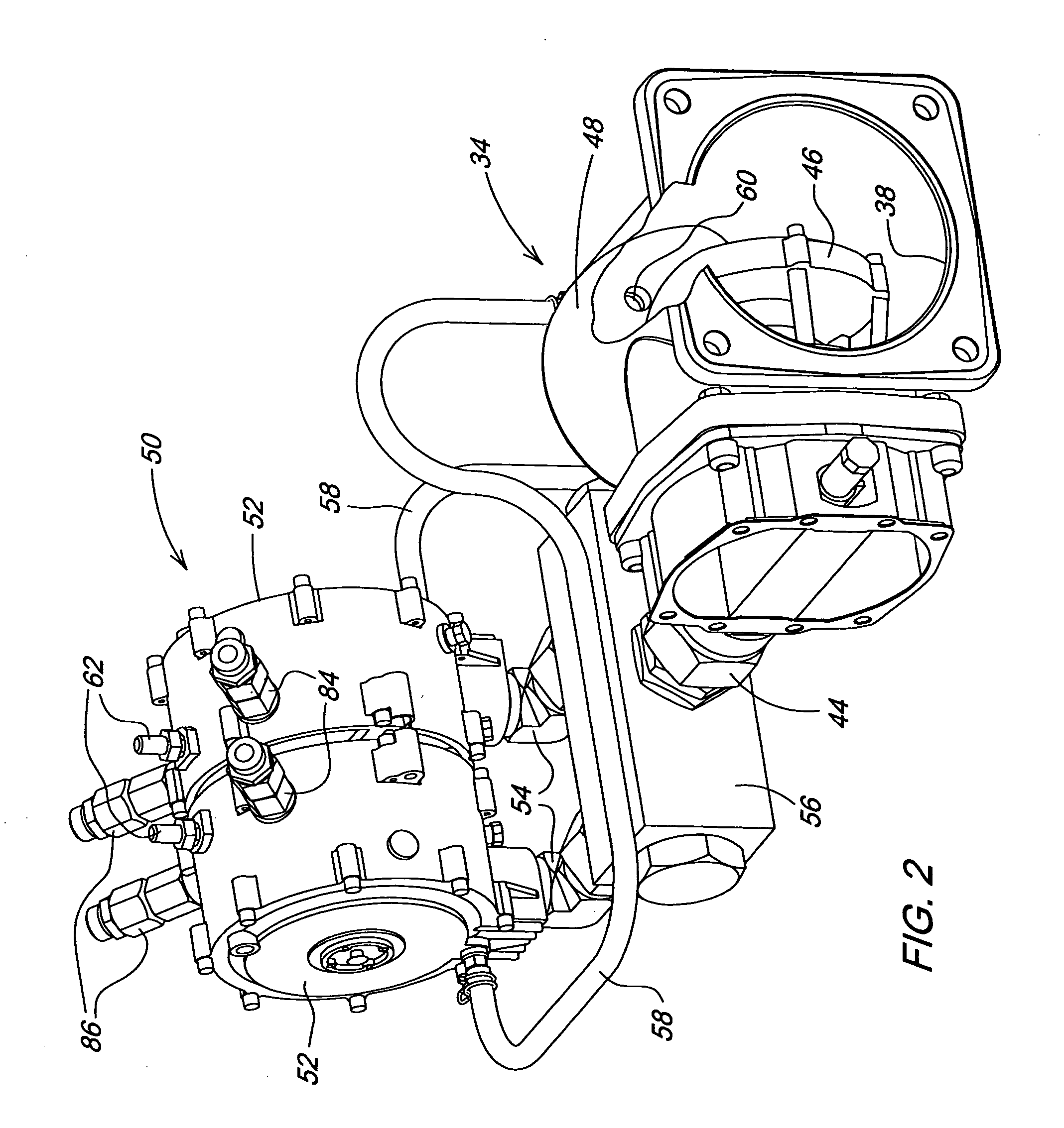Fuel system for premix burner of a direct-fired steam generator