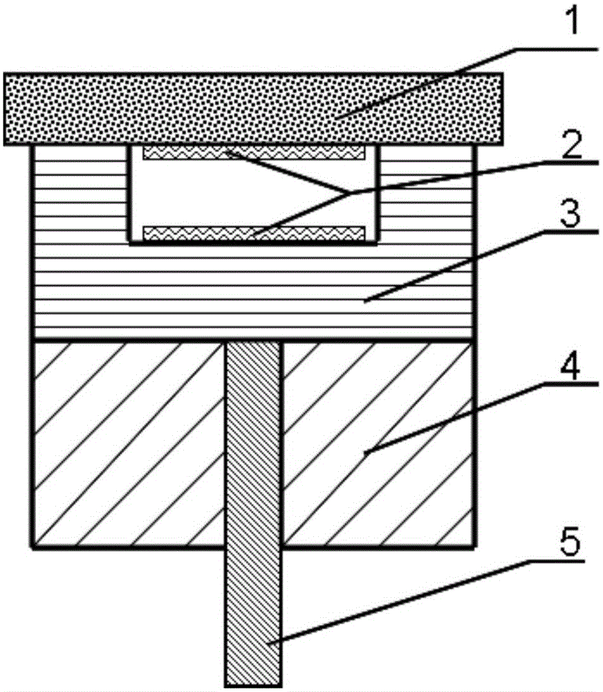 F-P pressure sensor with compound dielectric film