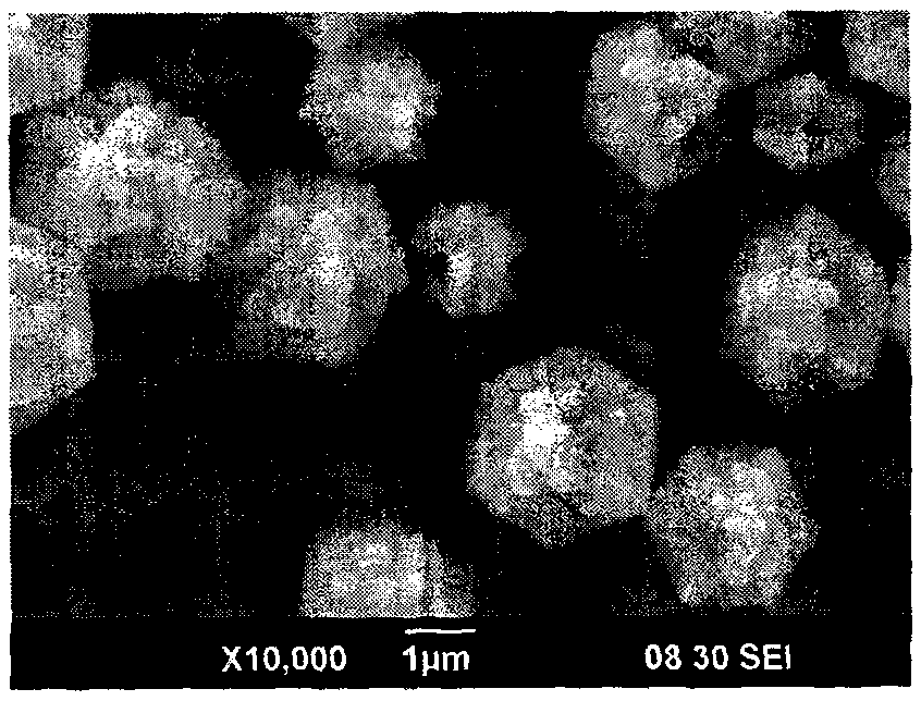 Preparation method of hexagon snow shaped WO3 nanometer disc