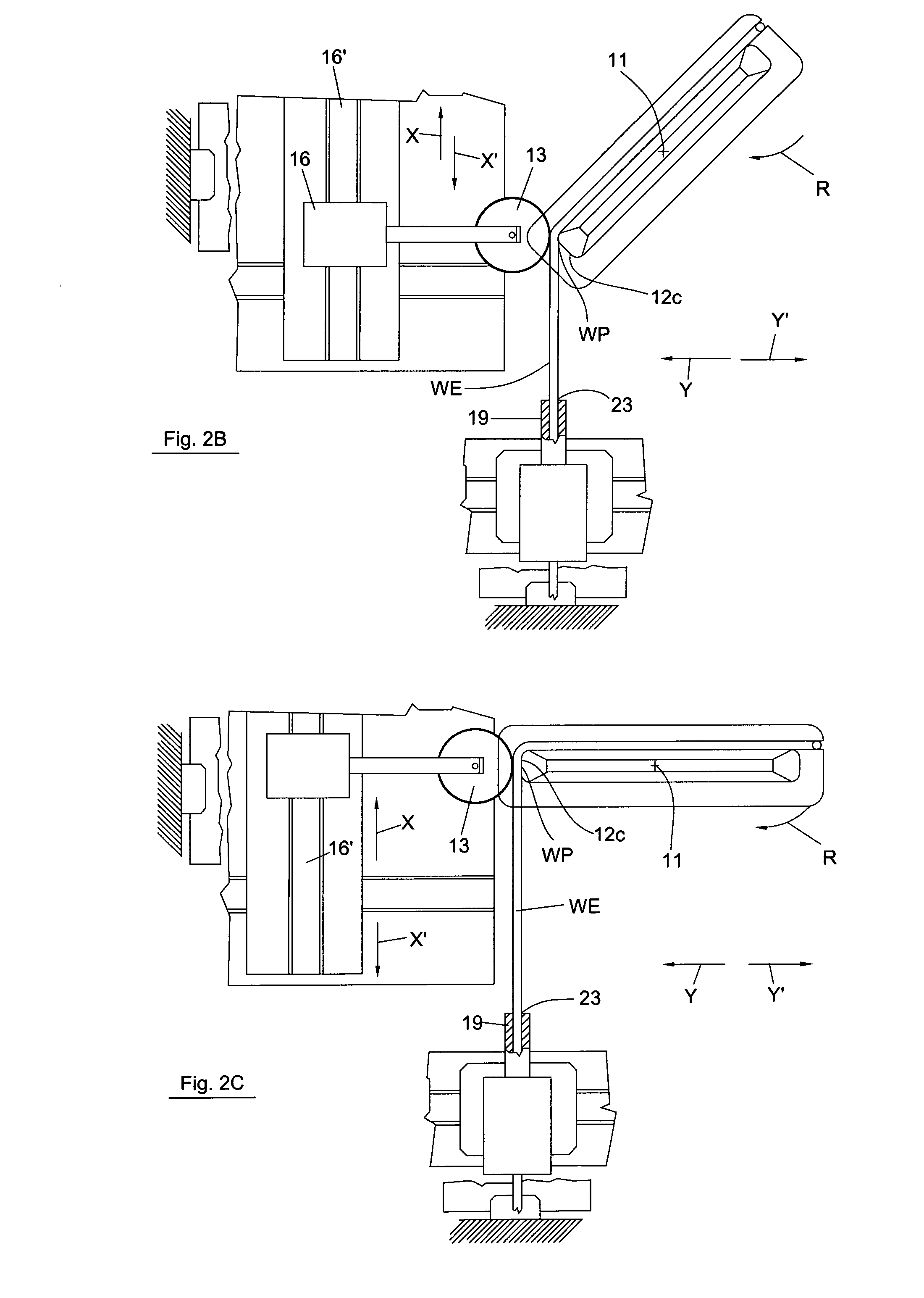 Apparatus and methods for winding supports for coils and single poles of cores of dynamo electric machines
