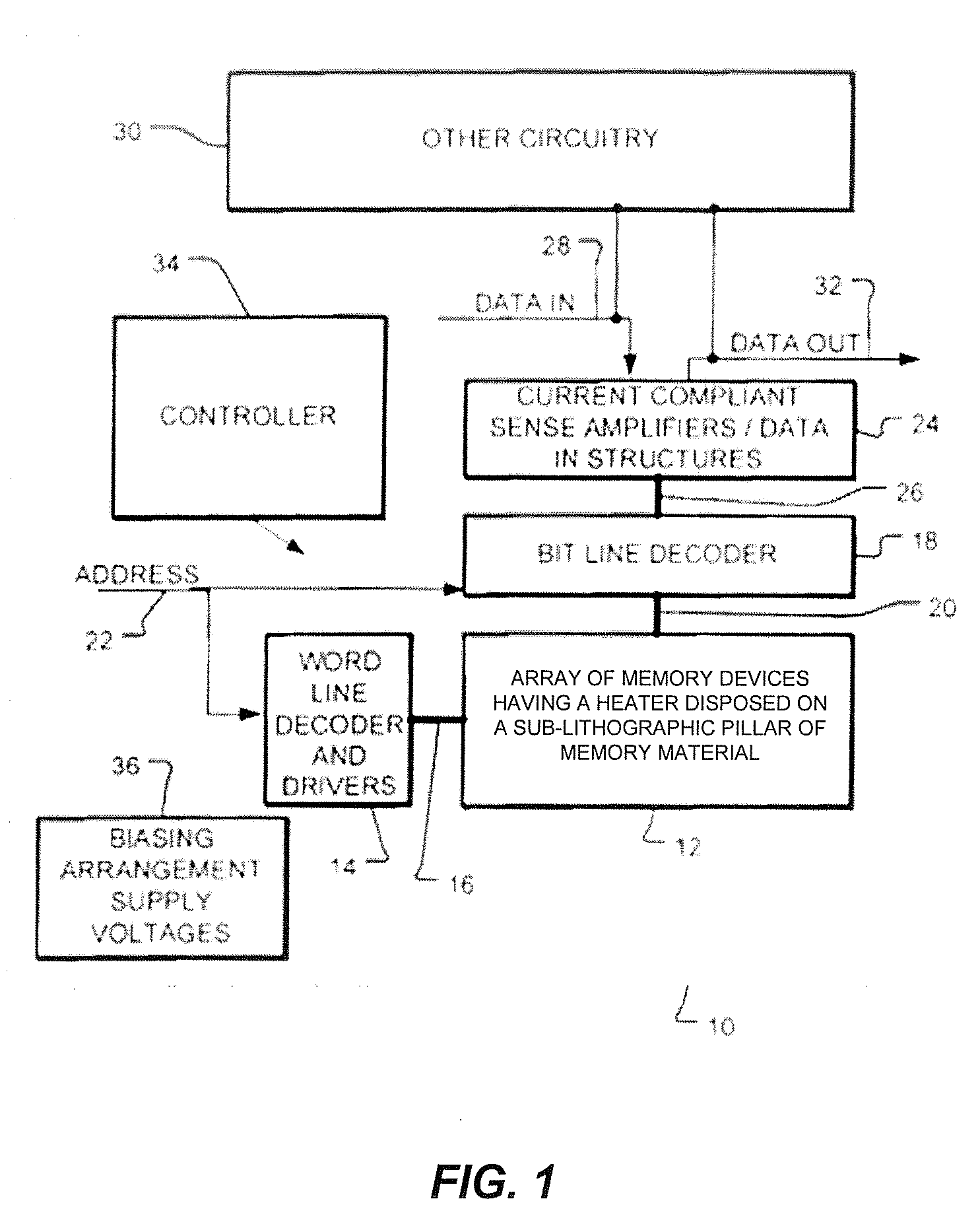 Phase Change Memory Cell with Heater and Method for Fabricating the Same