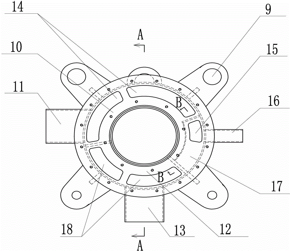 Disc vacuum filter with independent adsorption system and independent dewatering system