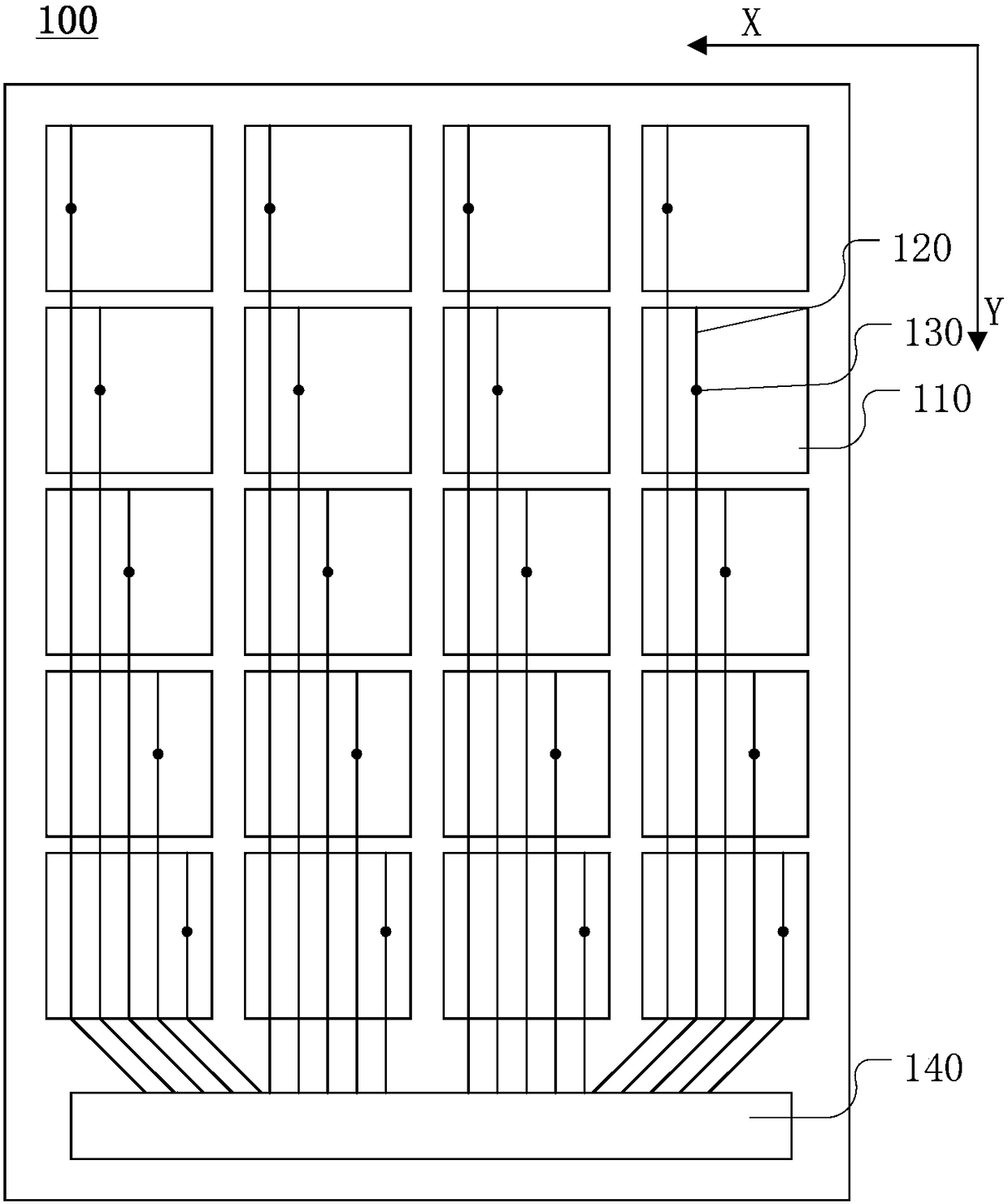 Array substrate and touch display panel