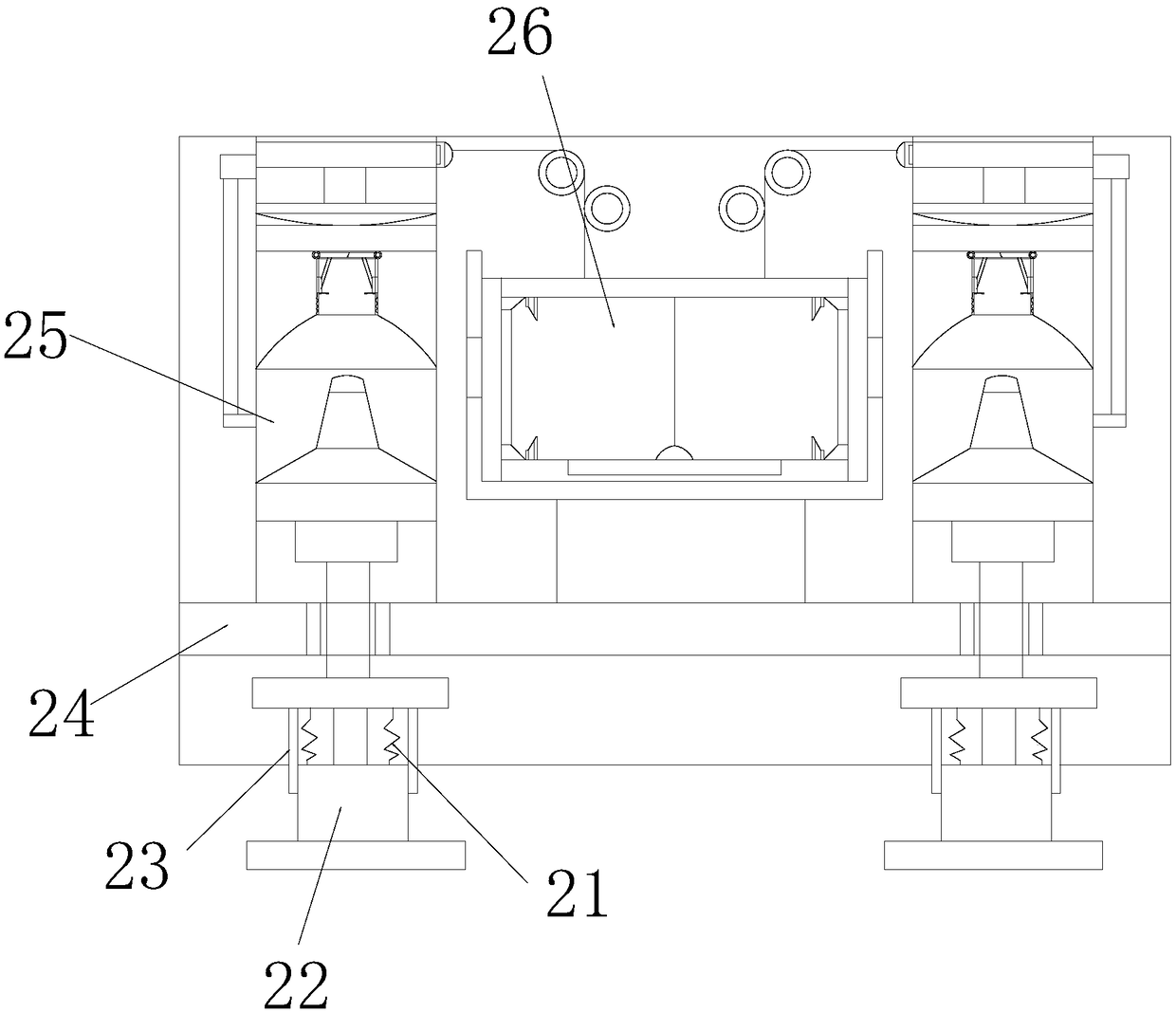 Ink box protection control method for preventing ink from wobbling in transportation