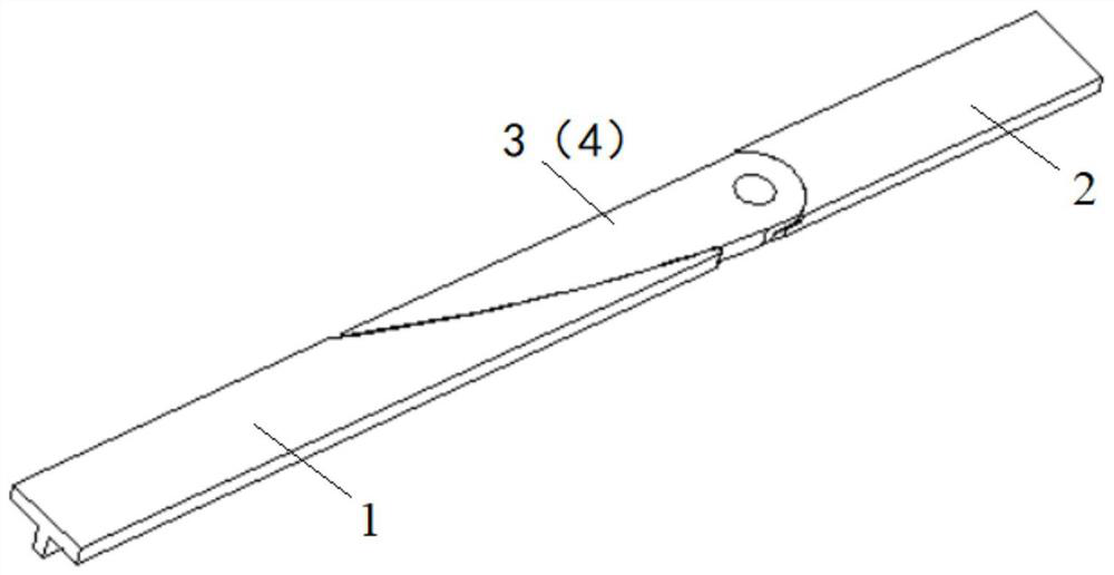 Beam bridge walking part compensation device