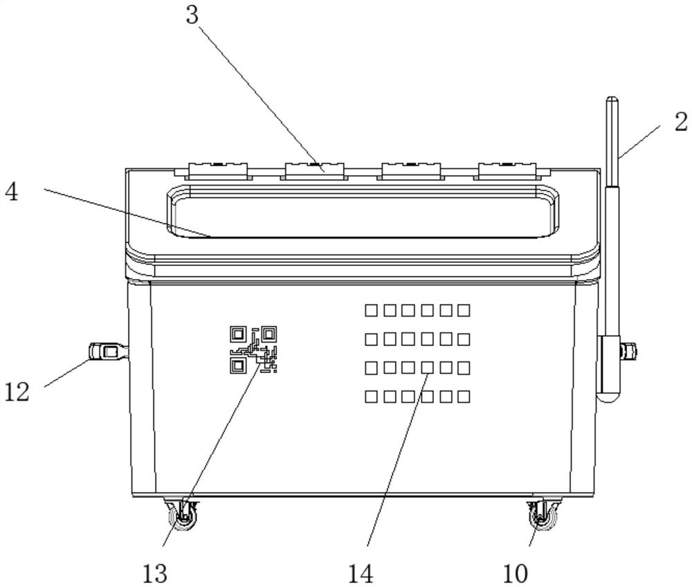 Multifunctional environment-friendly luggage