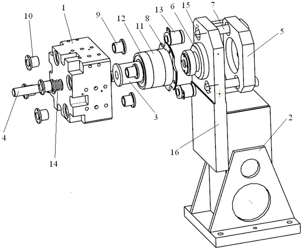 A polyhedron rotary welding tool shared by multiple car bodies