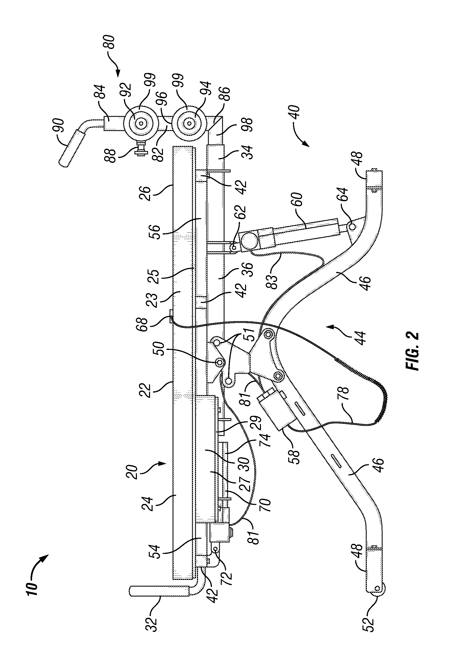 Apparatus and method of gravity-assisted spinal stretching