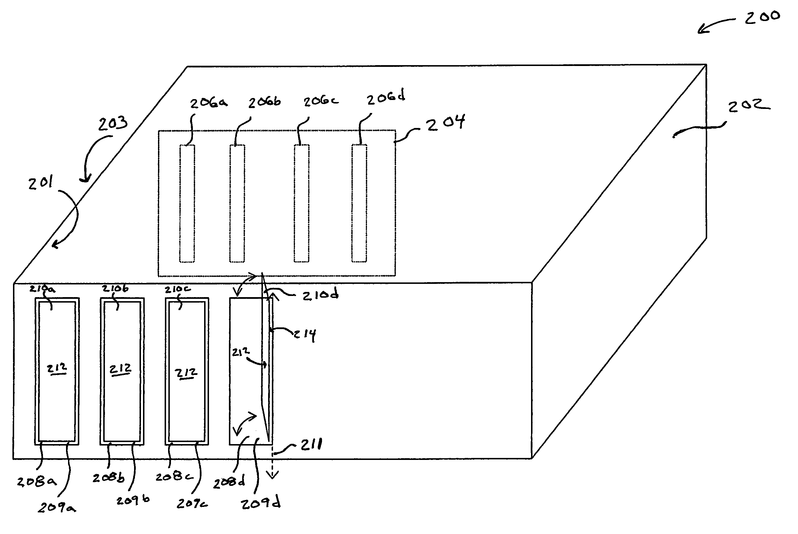 Input/output module computer server door