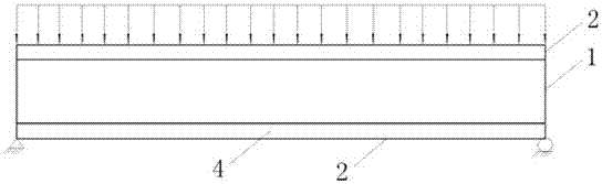 FRP pipe concrete thin-wall box-shaped section component