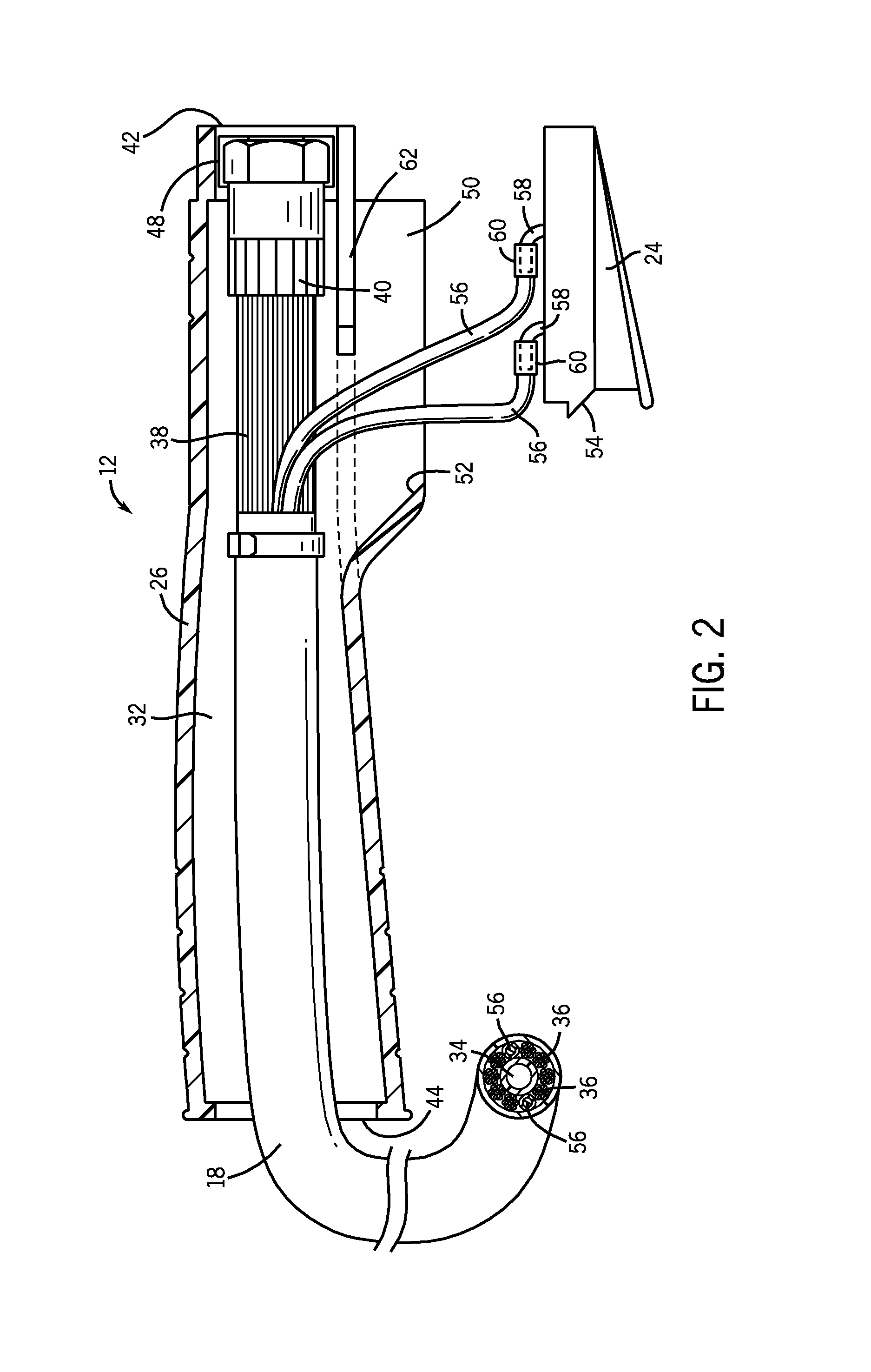 Welding torch handle utilizing slot for trigger attachment