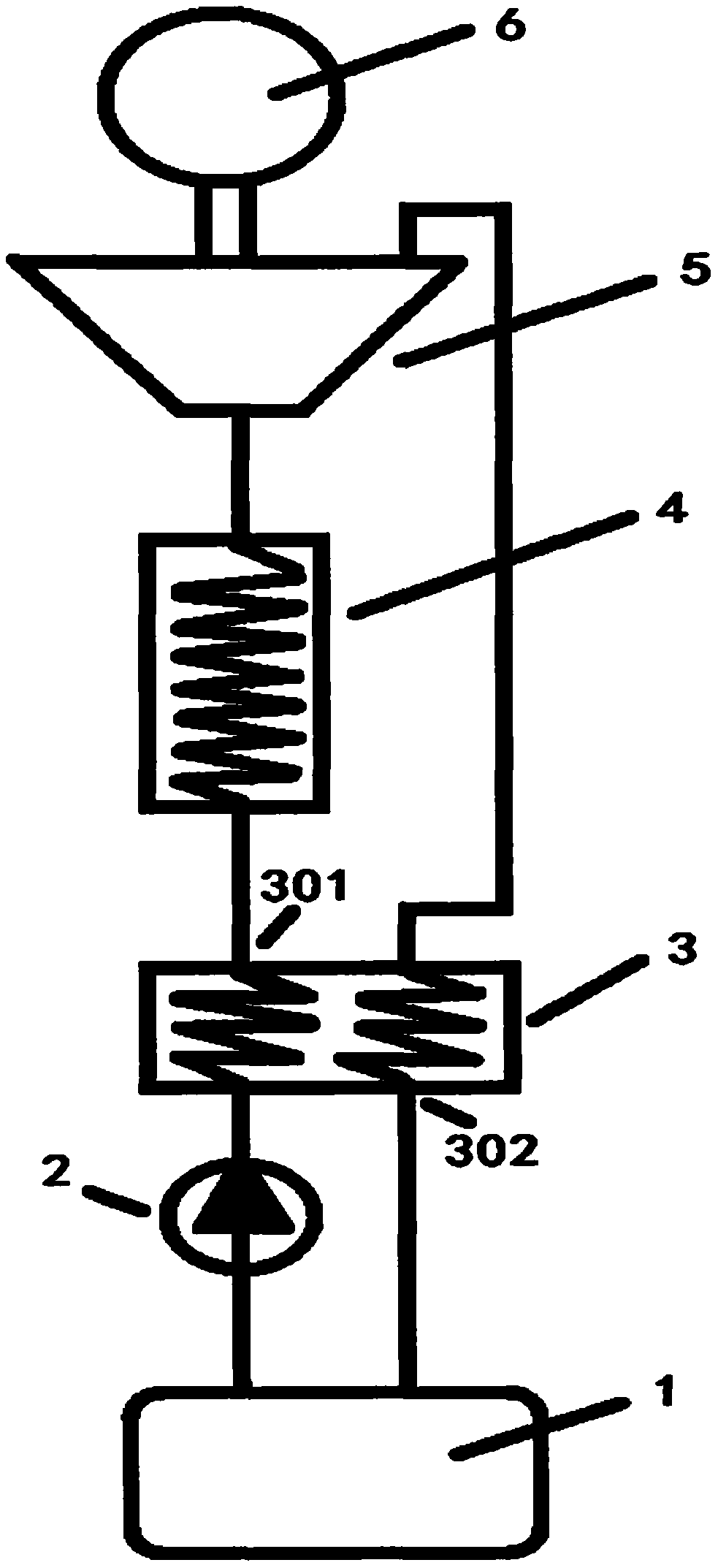 Low-temperature working substance power generation system and power system