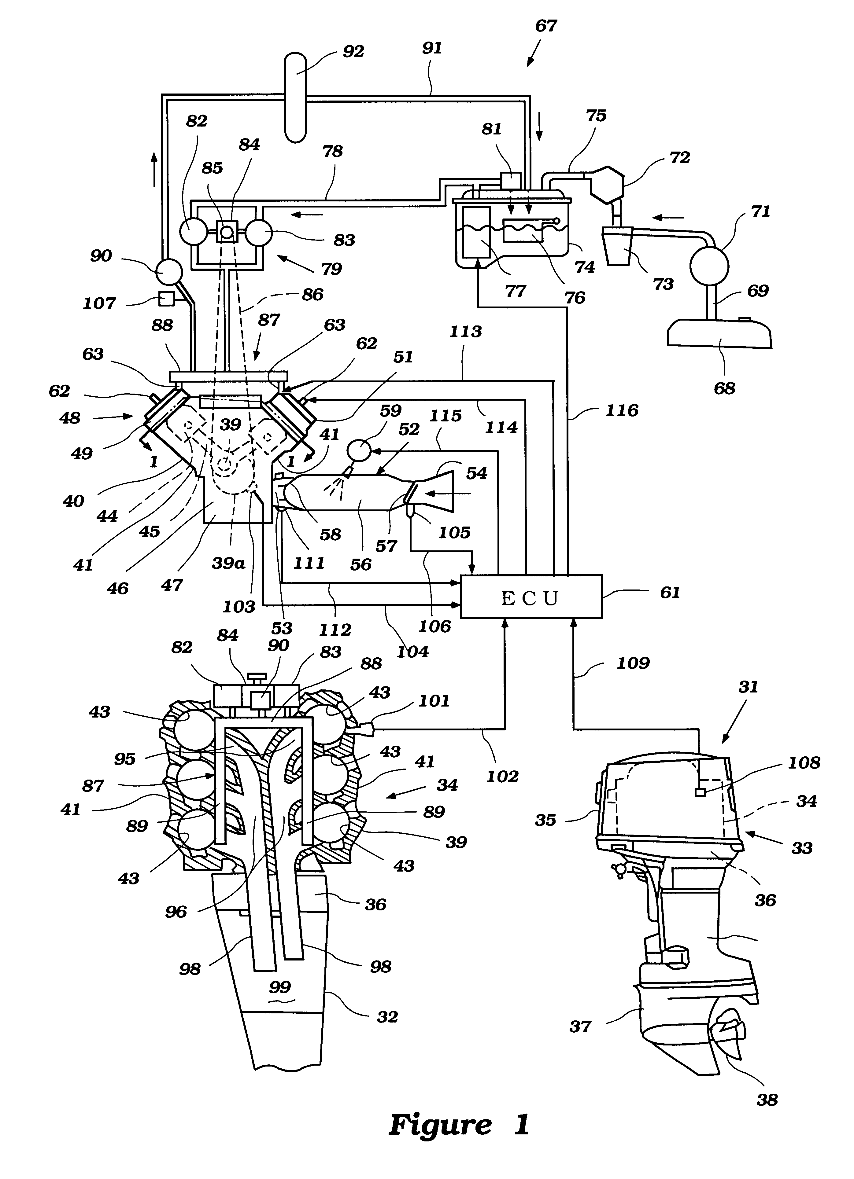 Fuel supply for direct injected engine