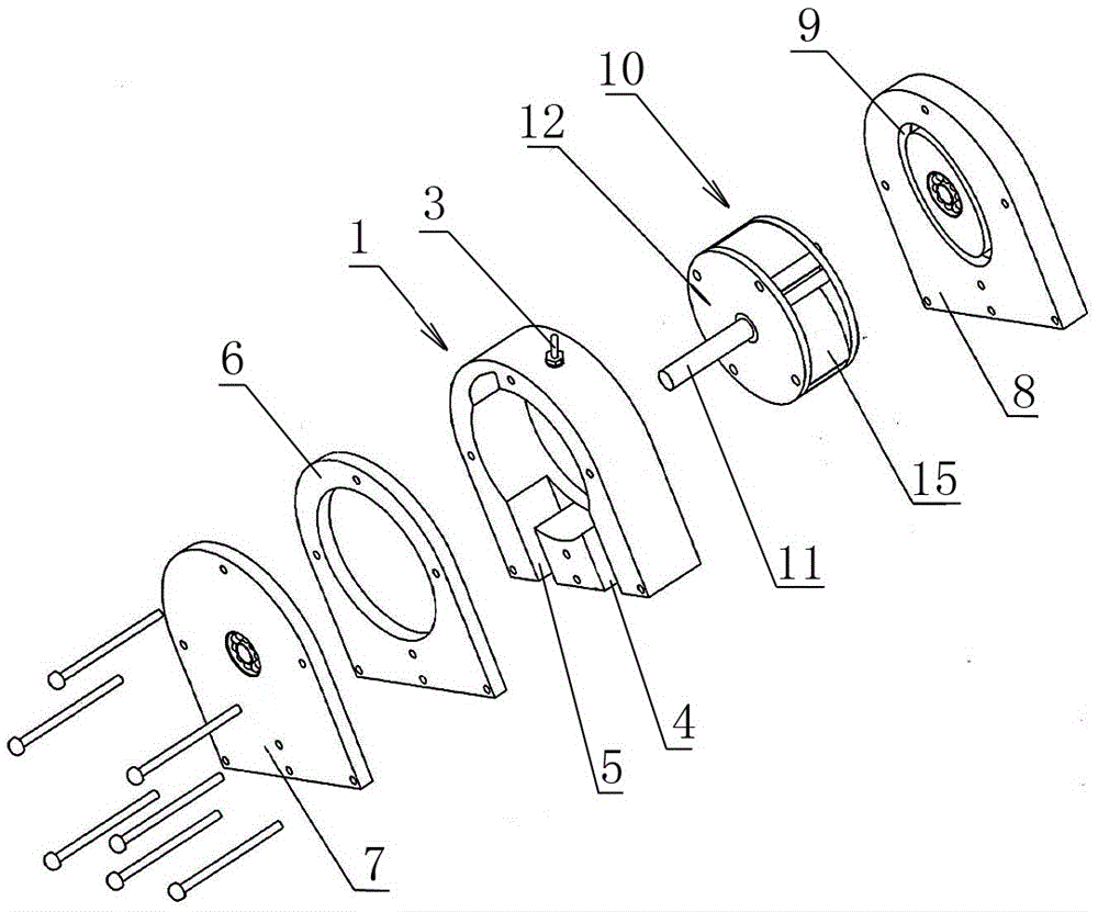 Rotary engine and continuous combustion acting method thereof