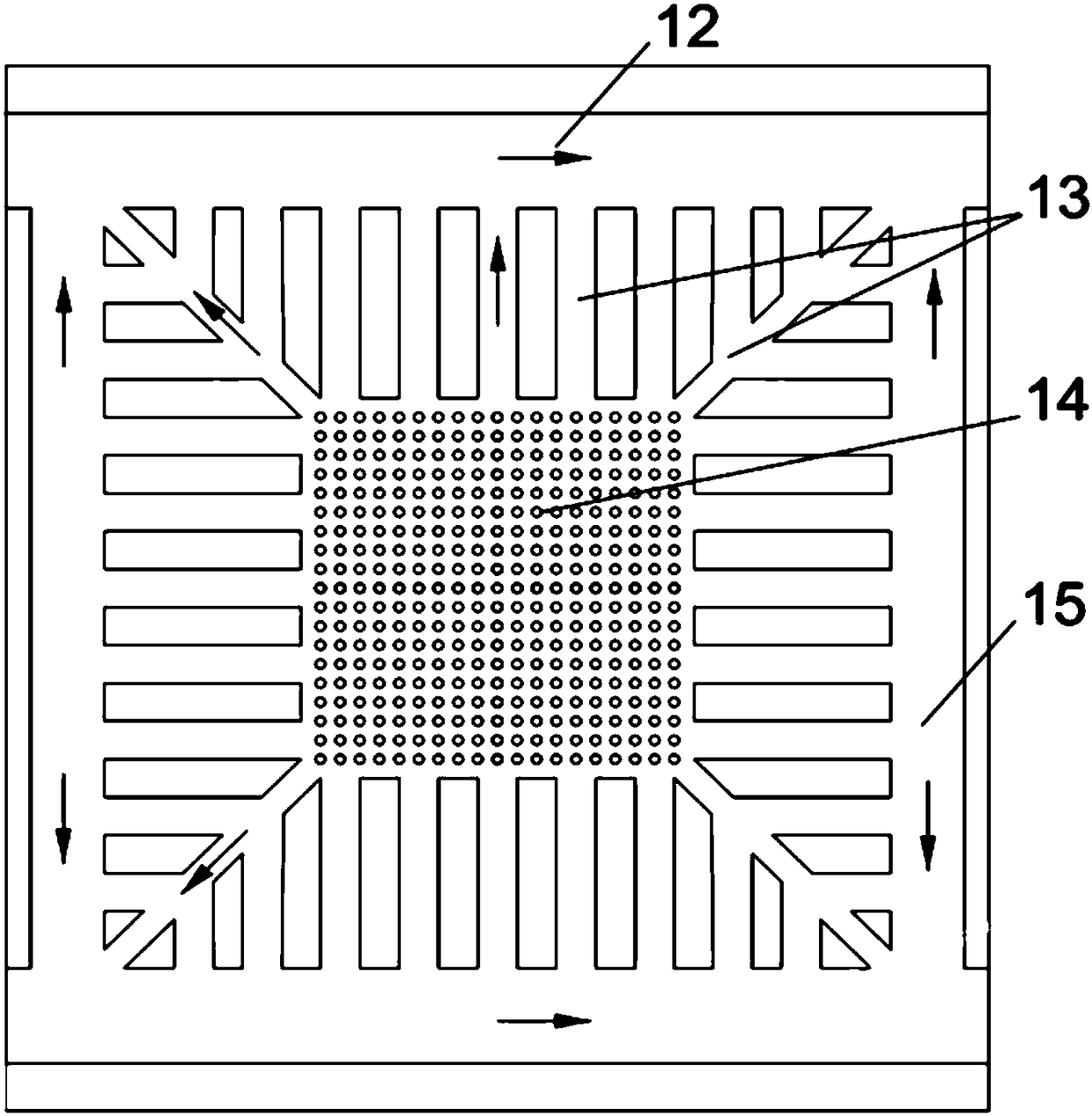 Micro-jet cooling plate for adding porous heat transfer surfaces and manufacturing method of micro-jet cooling plate