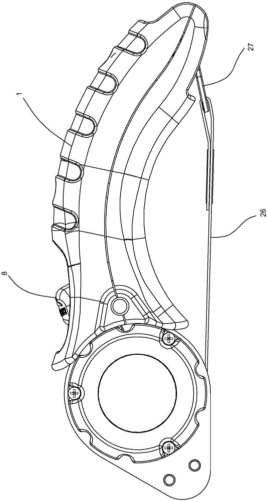Safety tension device of automatic belt rollback vehicle