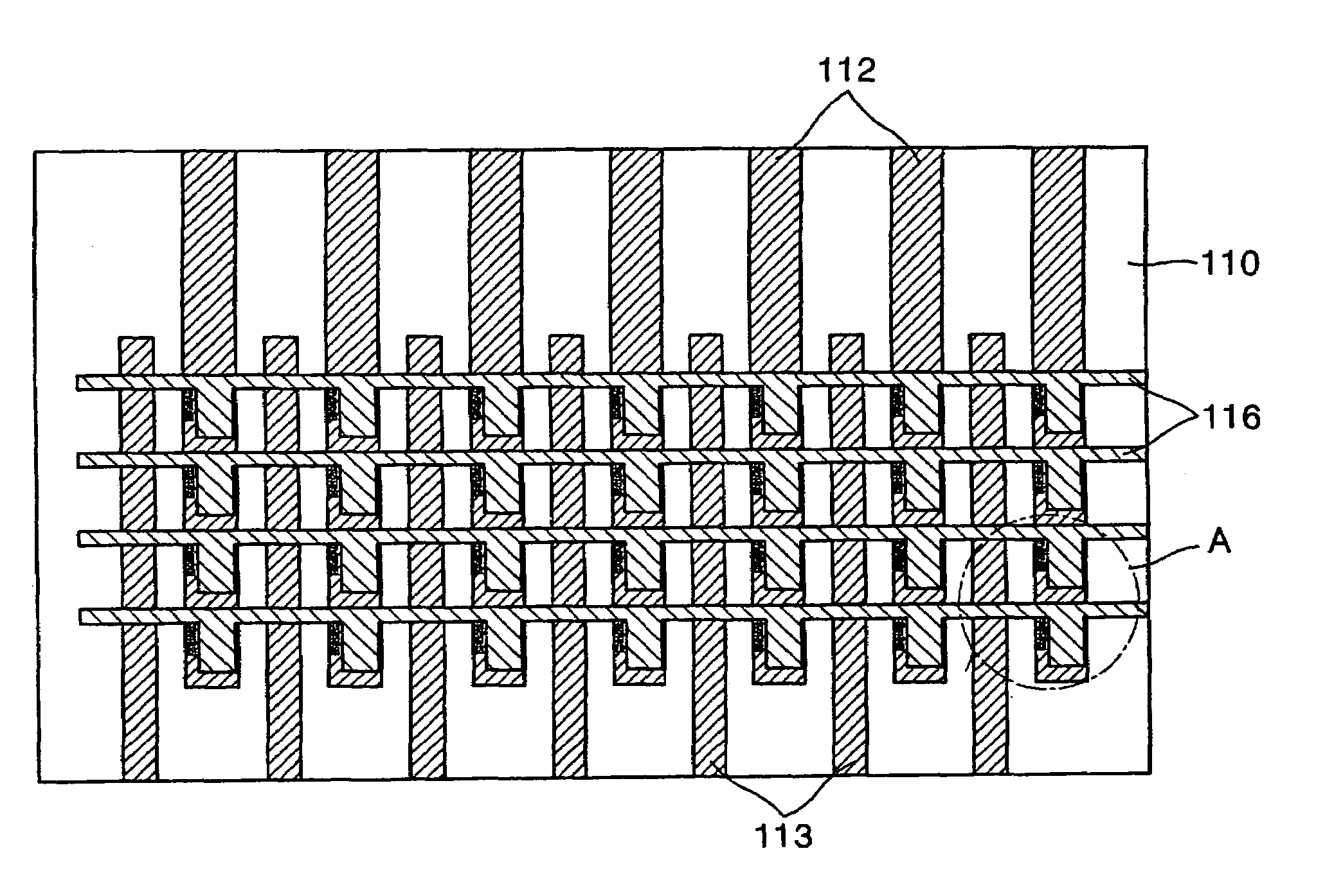 Design for a field emission display with cathode and focus electrodes on a same level
