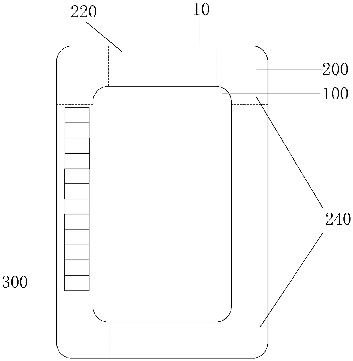 Display panel, touch control display panel and touch control display equipment
