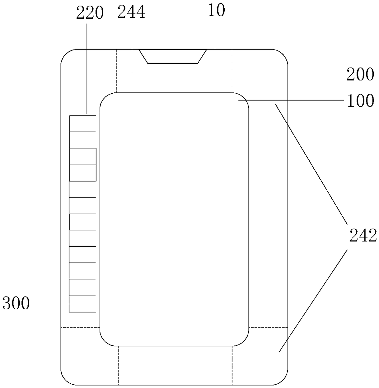 Display panel, touch control display panel and touch control display equipment