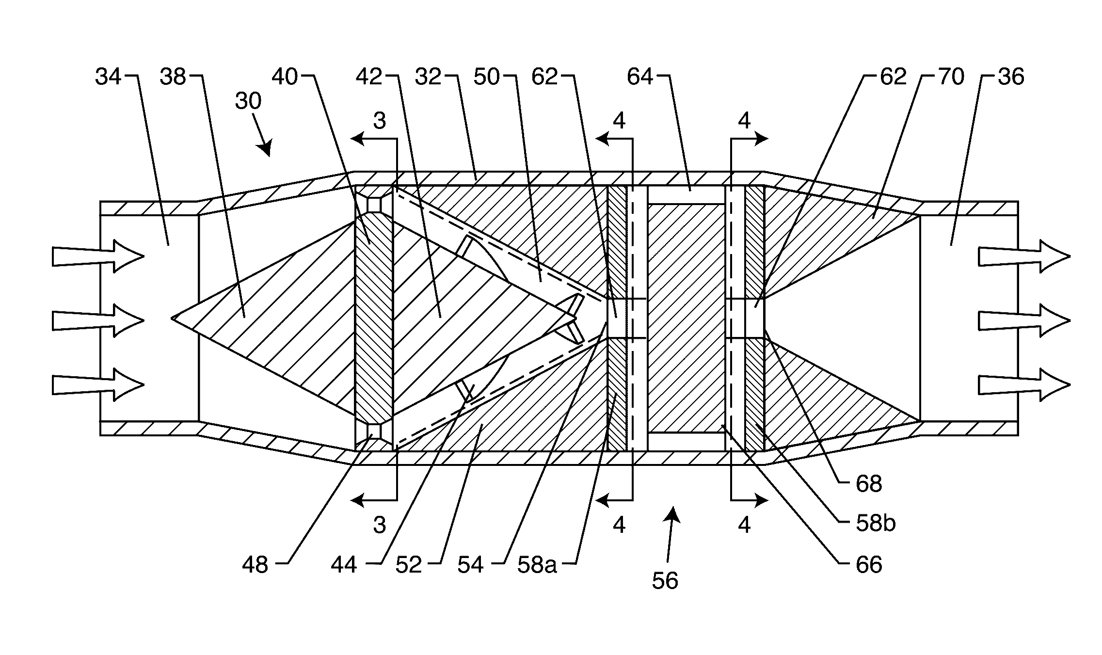 Flow-through cavitation-assisted rapid modification of beverage fluids