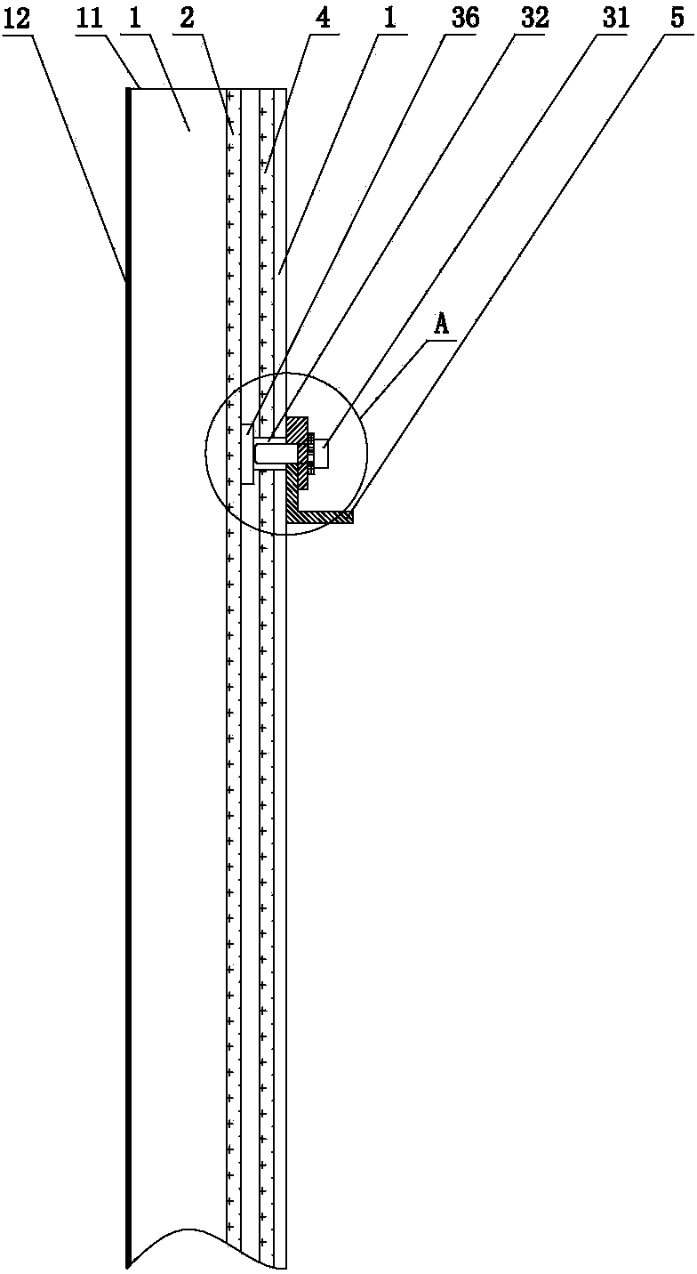 Artificial stone plate and curtain wall thereof