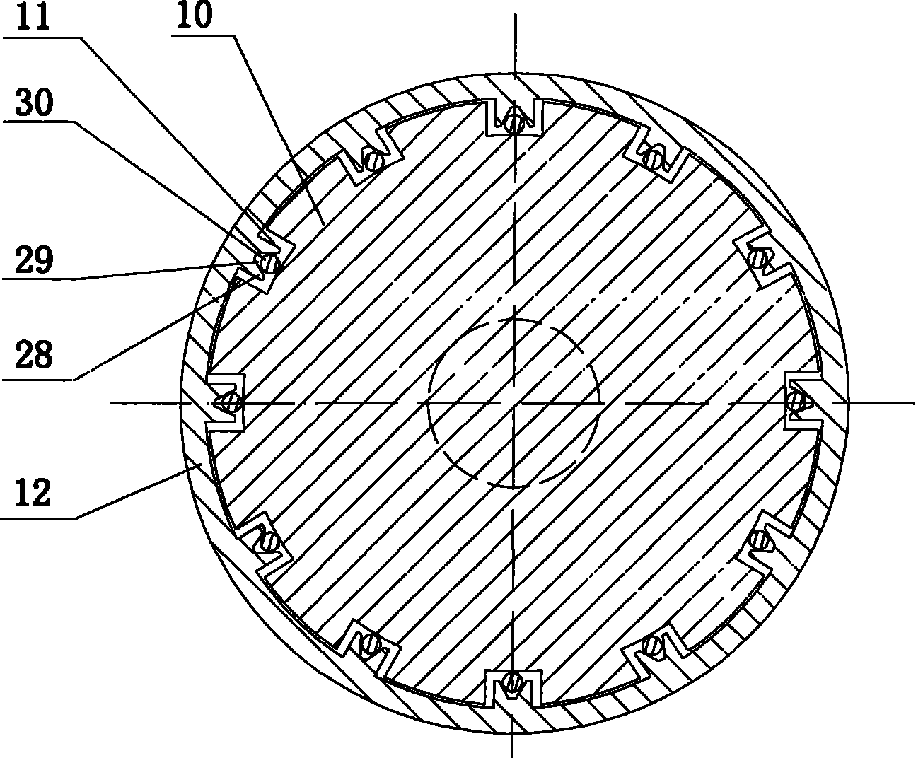 Metal net welding shaping device