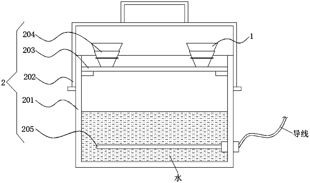 Technology and equipment for degreasing hog bristles for stone painting brush head