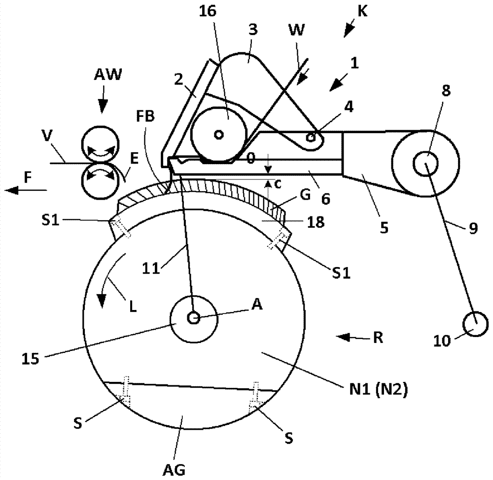 Circular combs for combing machines