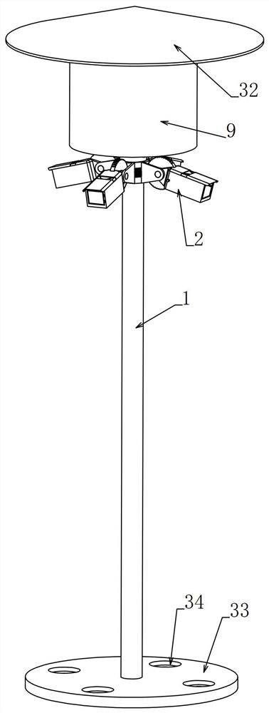 Intelligent traffic road condition information acquisition device