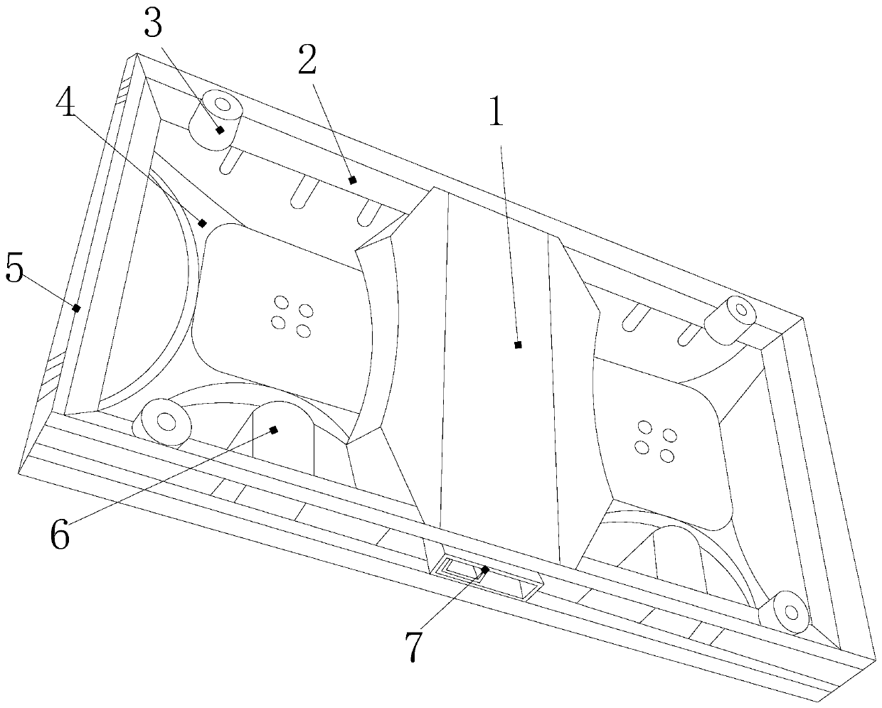 Small-spacing LED display screen adopting anti-static transparent semiconductor pulse xenon lamp pin