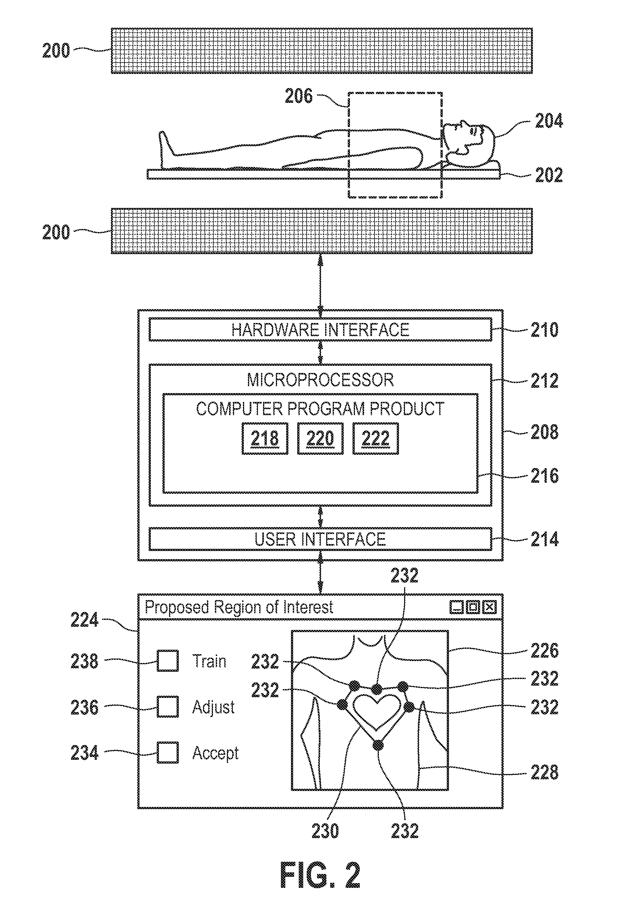 Method, apparatus, and computer program product for acquiring medical image data
