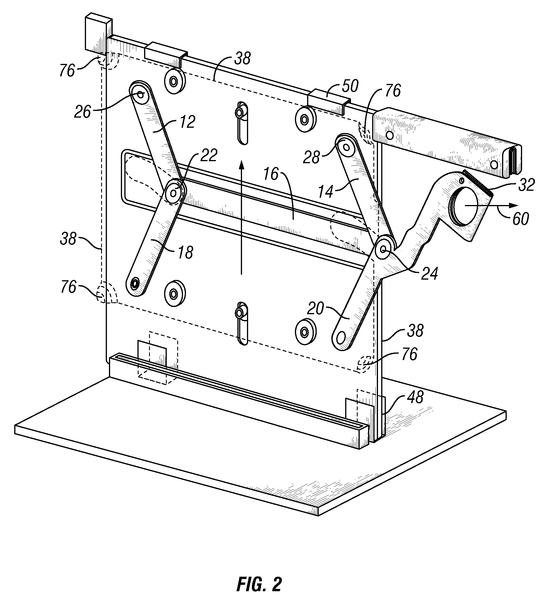 Apparatus for docking a printed circuit board