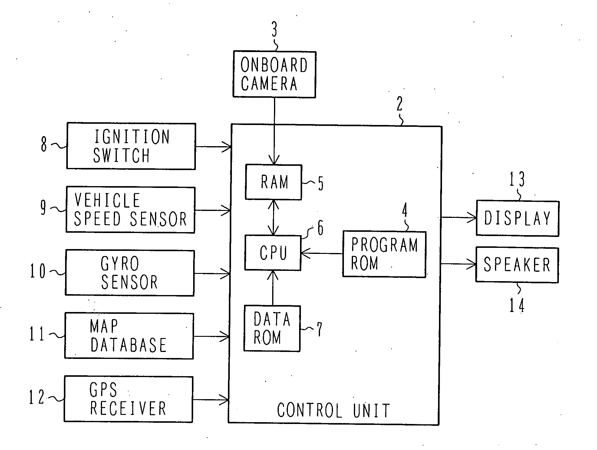 Imaging environment recognition device