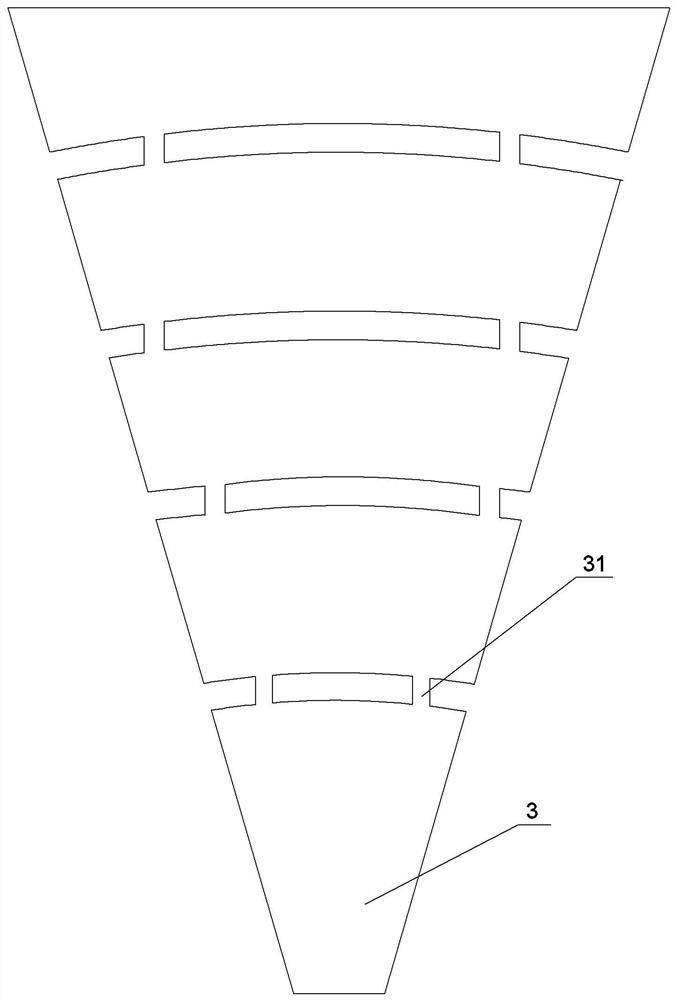 A kind of processing equipment for the production of Hechuan meat slices