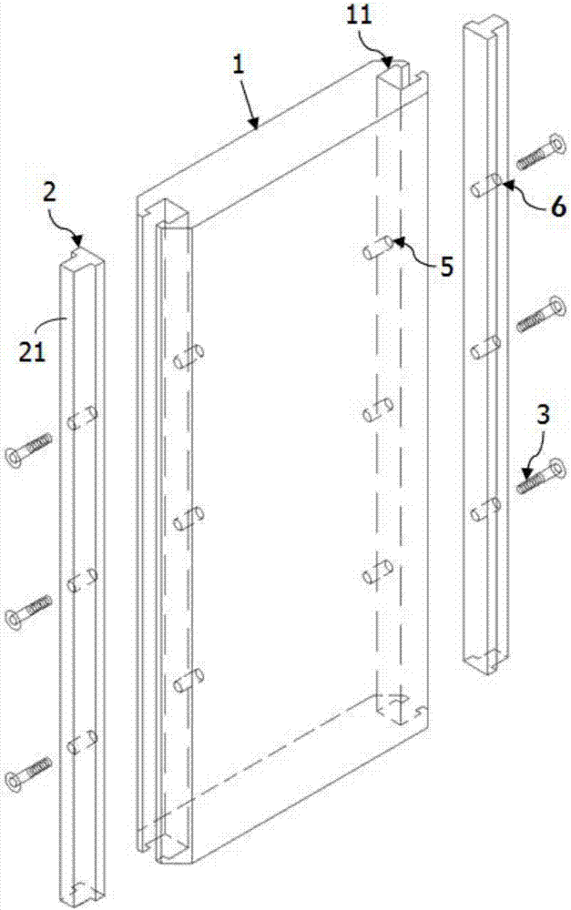 Telescopic spiling with automatic adjusting and centralizing functions