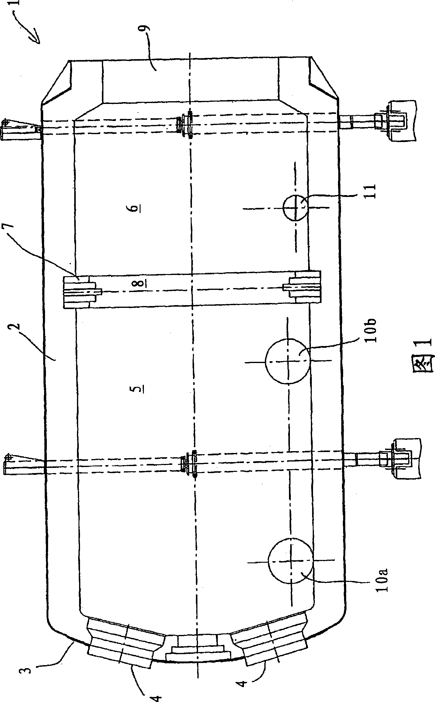 Process and apparatus for the combustion of sulfur