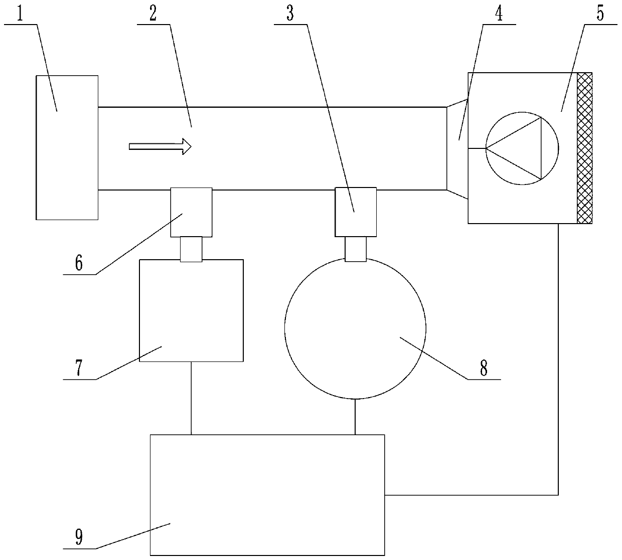 Air passage zero resetting type alcohol tester and detection method thereof