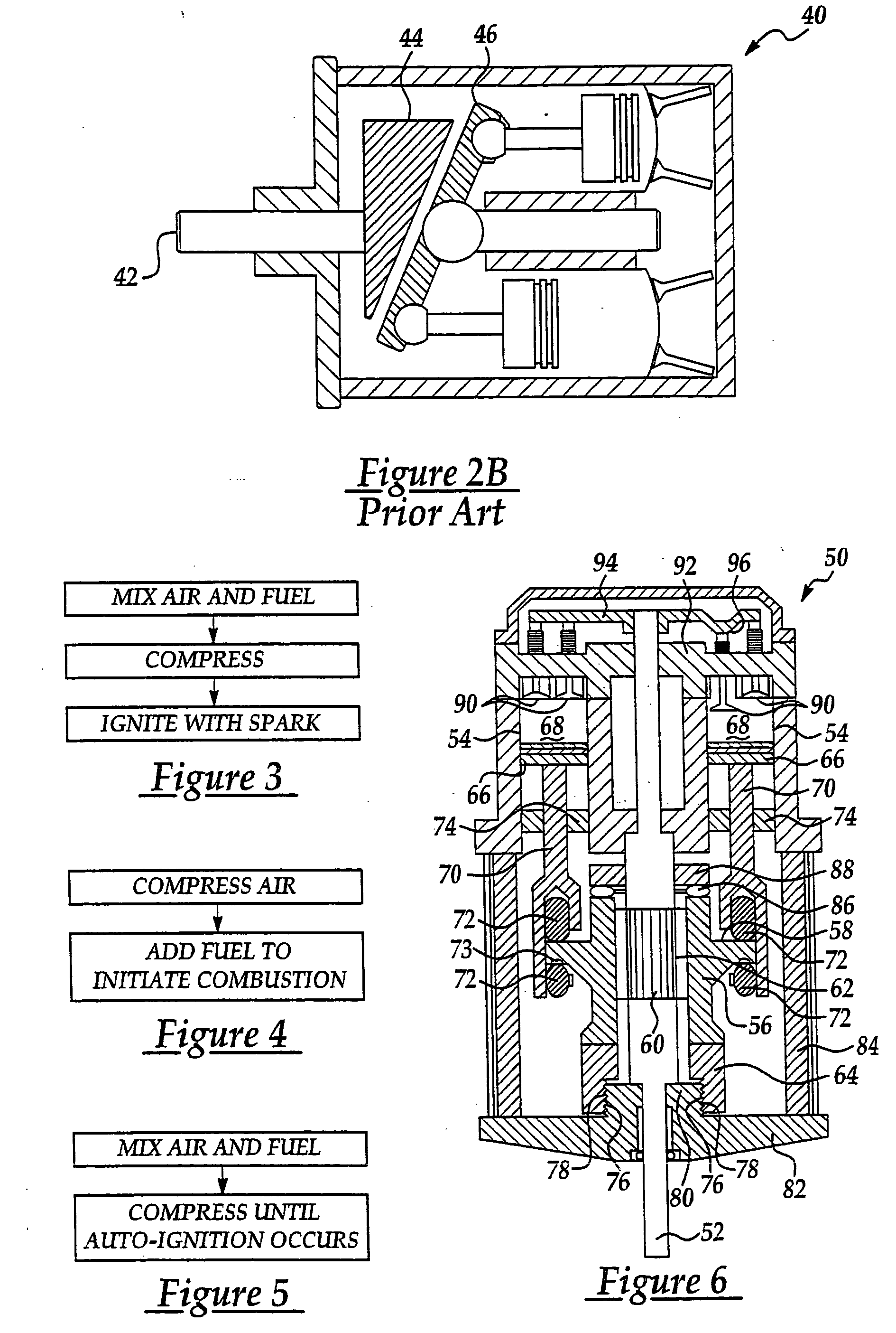 Homogeneous charge compression ignition and barrel engines