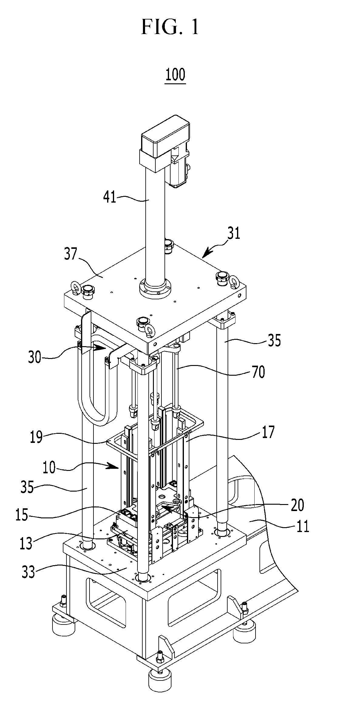 Apparatus for assembling fuel cell stack