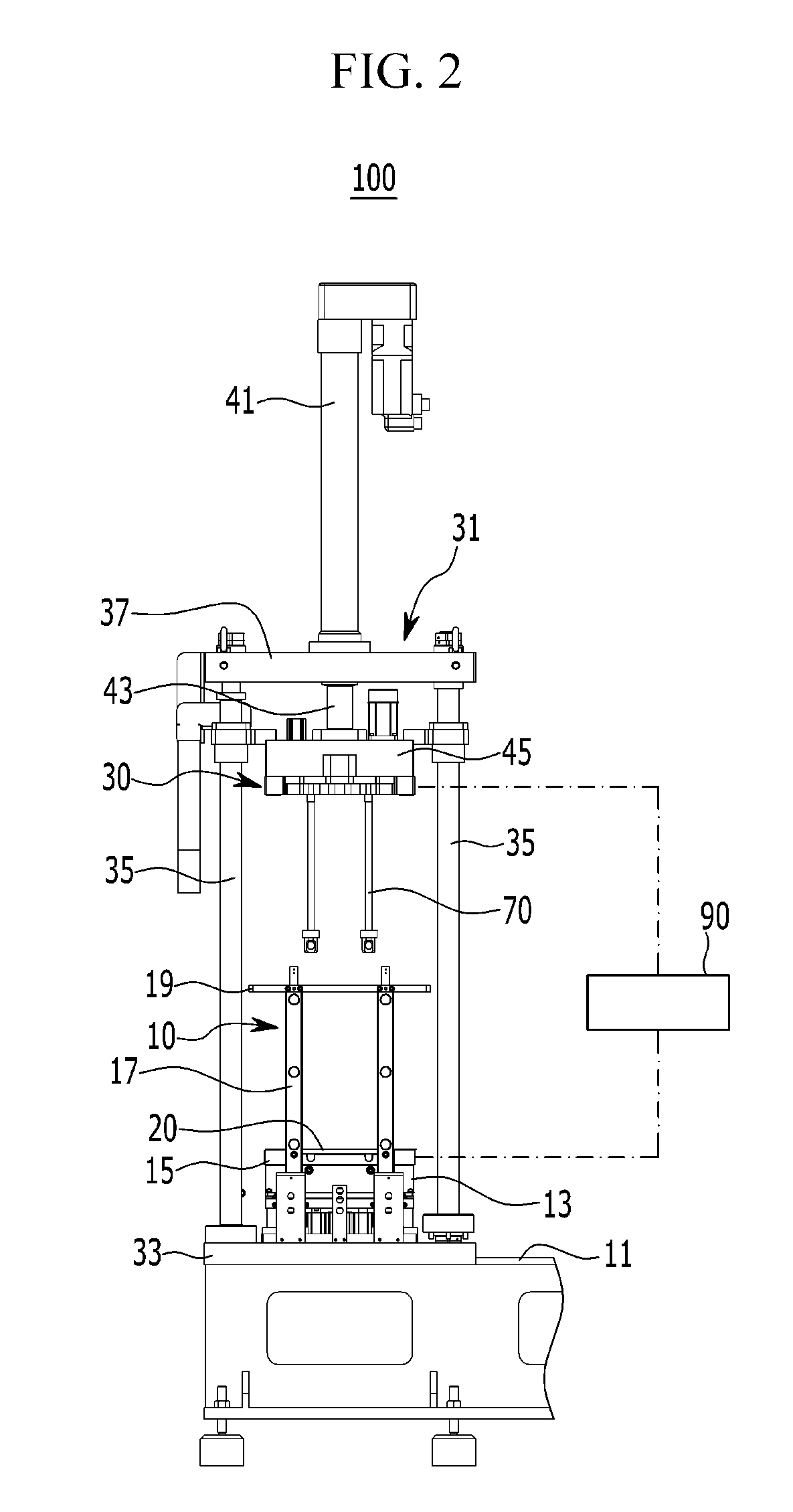 Apparatus for assembling fuel cell stack