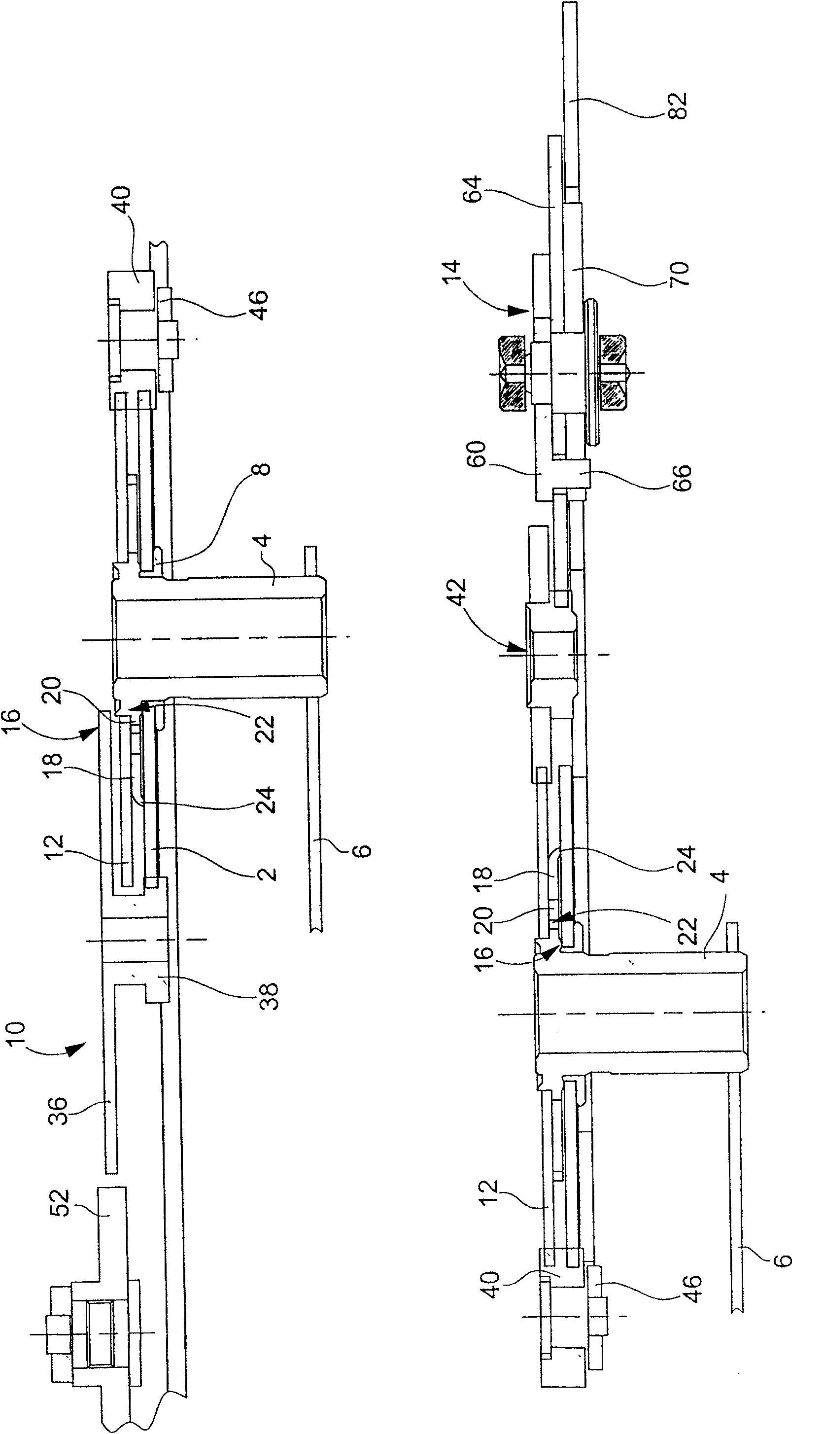 Timepiece with an hour hand able to be moved forward or backward by one hour step