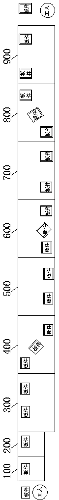 A new type of continuous edge banding system for kitchen cabinet panels and its continuous edge banding method